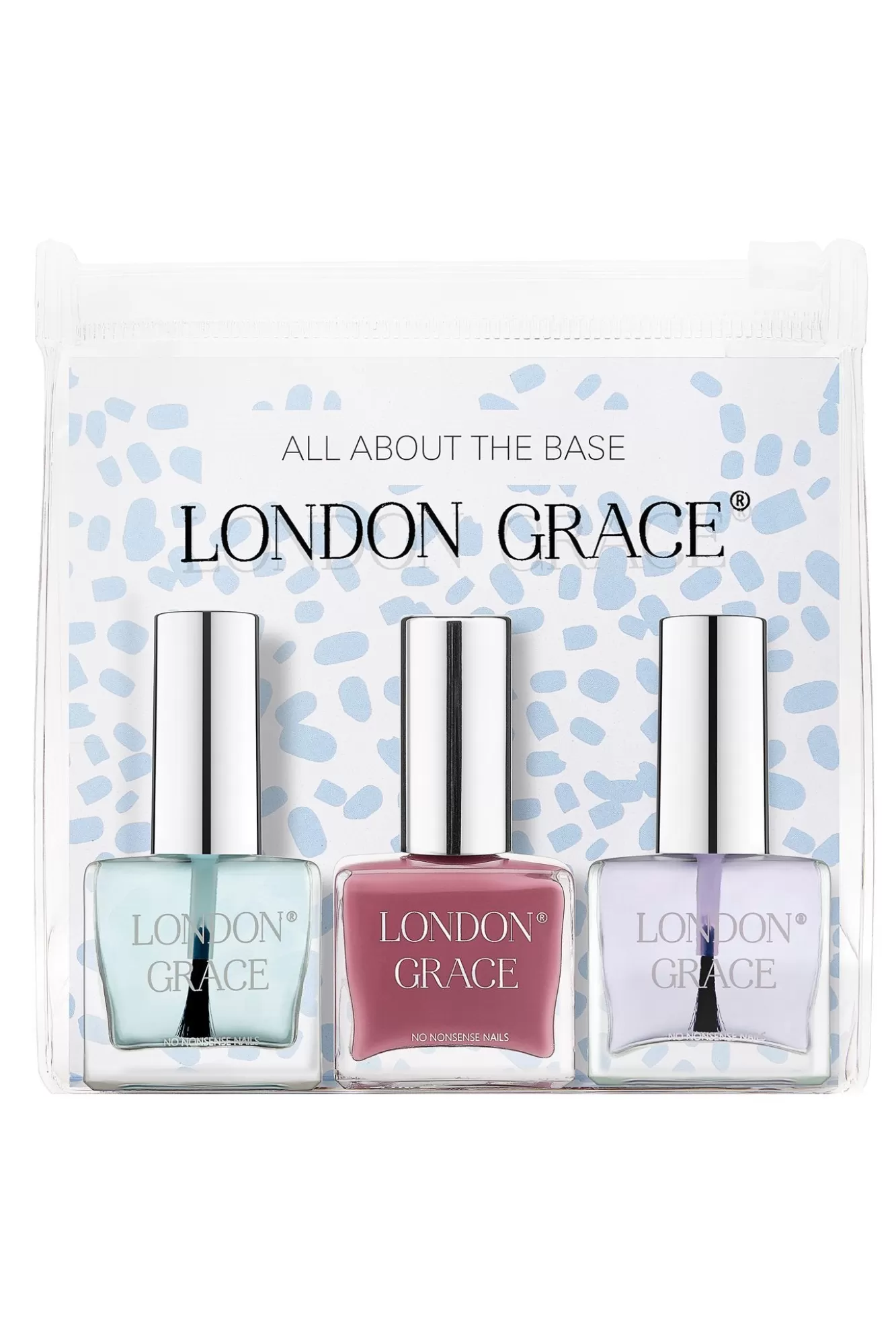 London Grace Nails>All About The Base Coat Nail Polish Trio