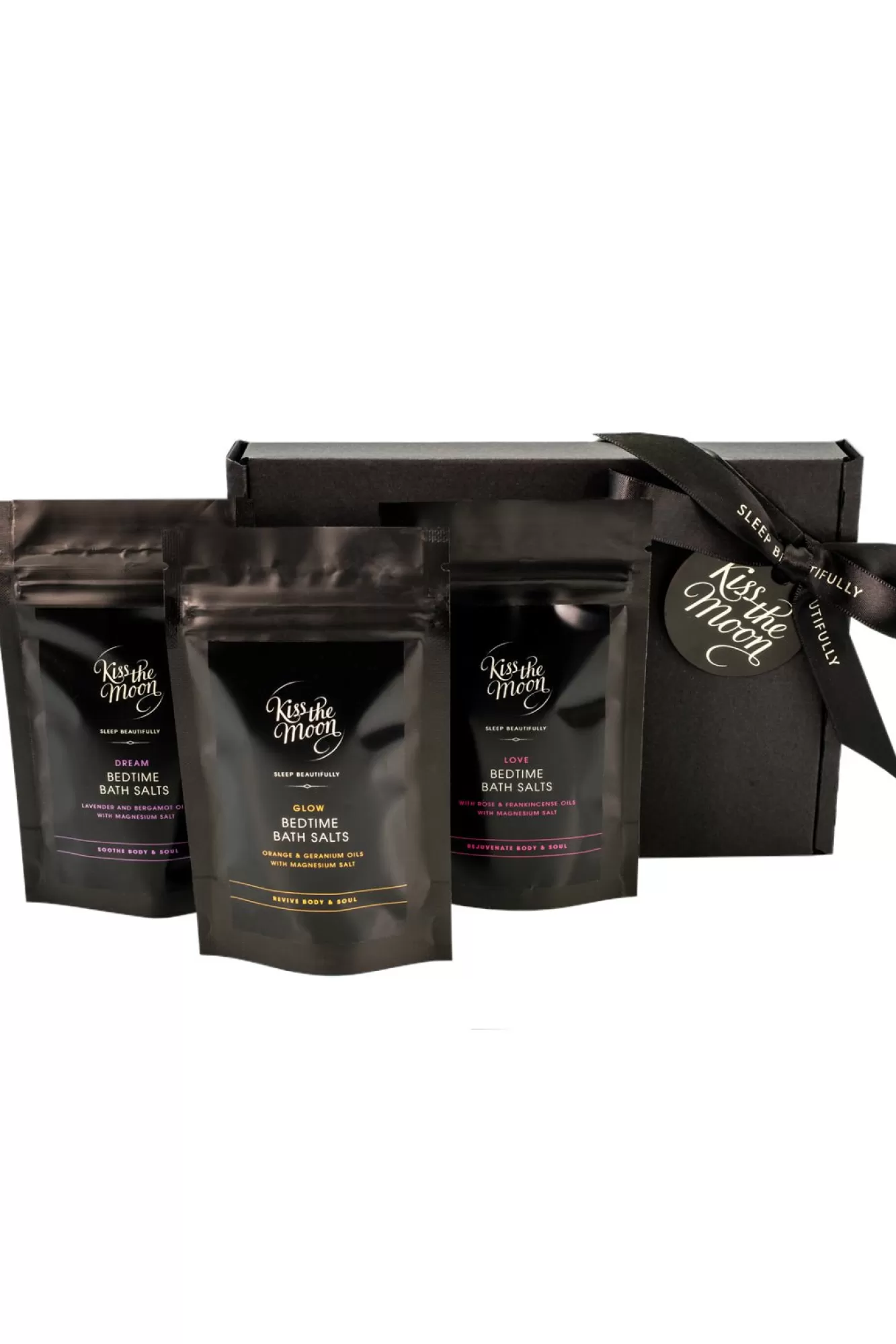 Kiss The Moon Skincare, Bath & Aromatherapy>Bedtime Bath Salts Mini Trio Gift Set