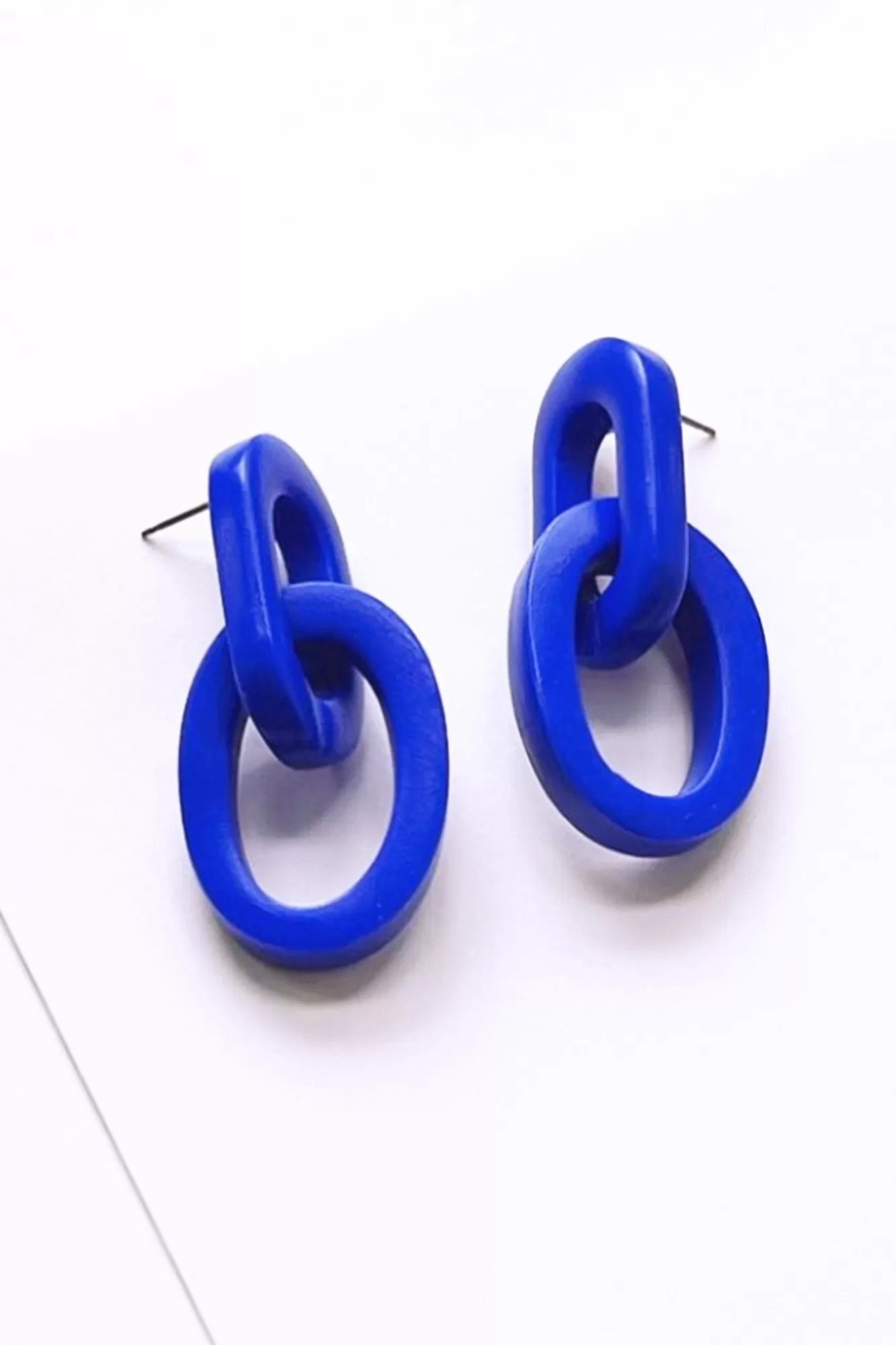 Hattie Buzzard Statement Styles>Cici Cobalt Blue Earrings