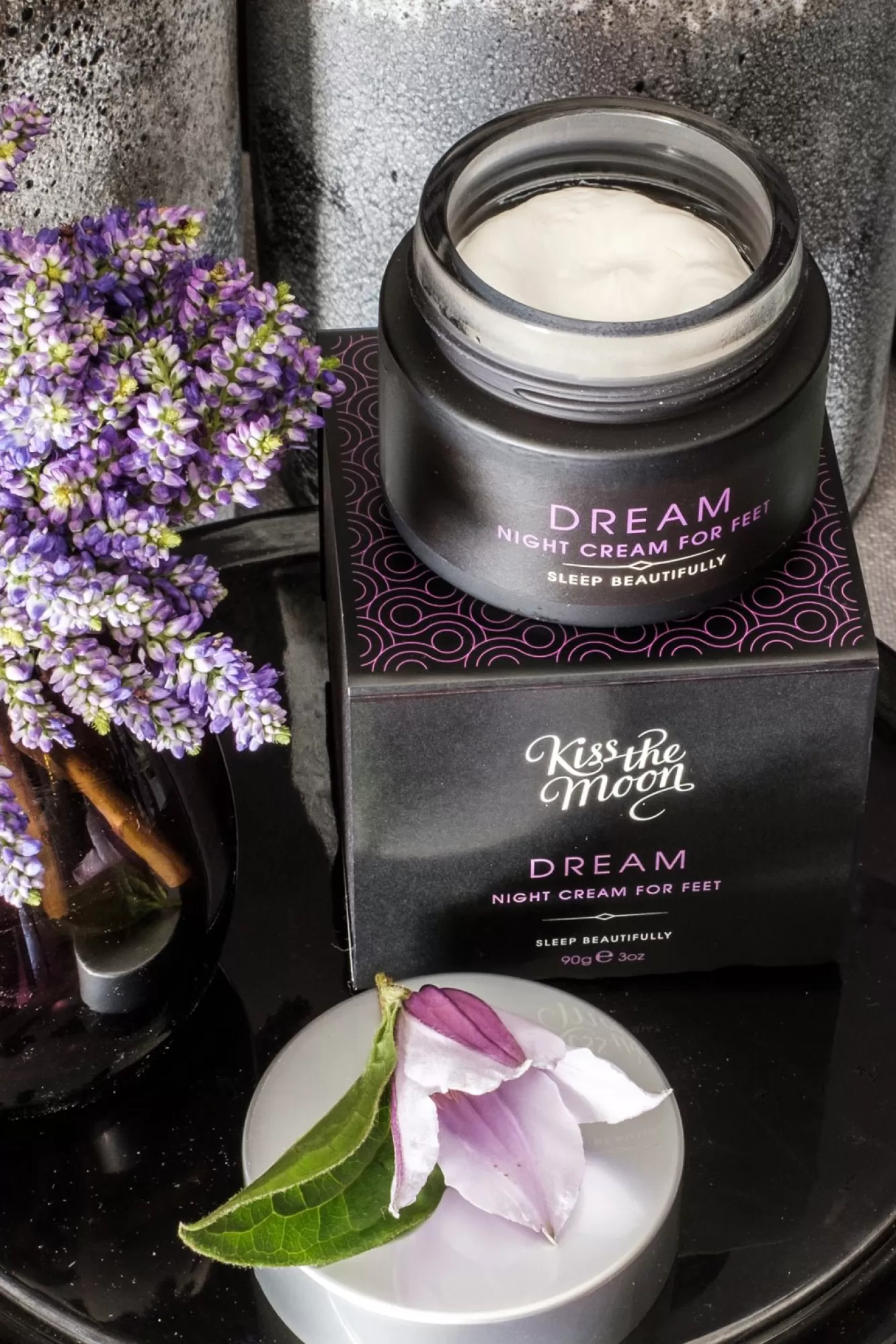 Kiss The Moon Skincare, Bath & Aromatherapy>Dream Night Cream For Feet With Lavender & Bergamot