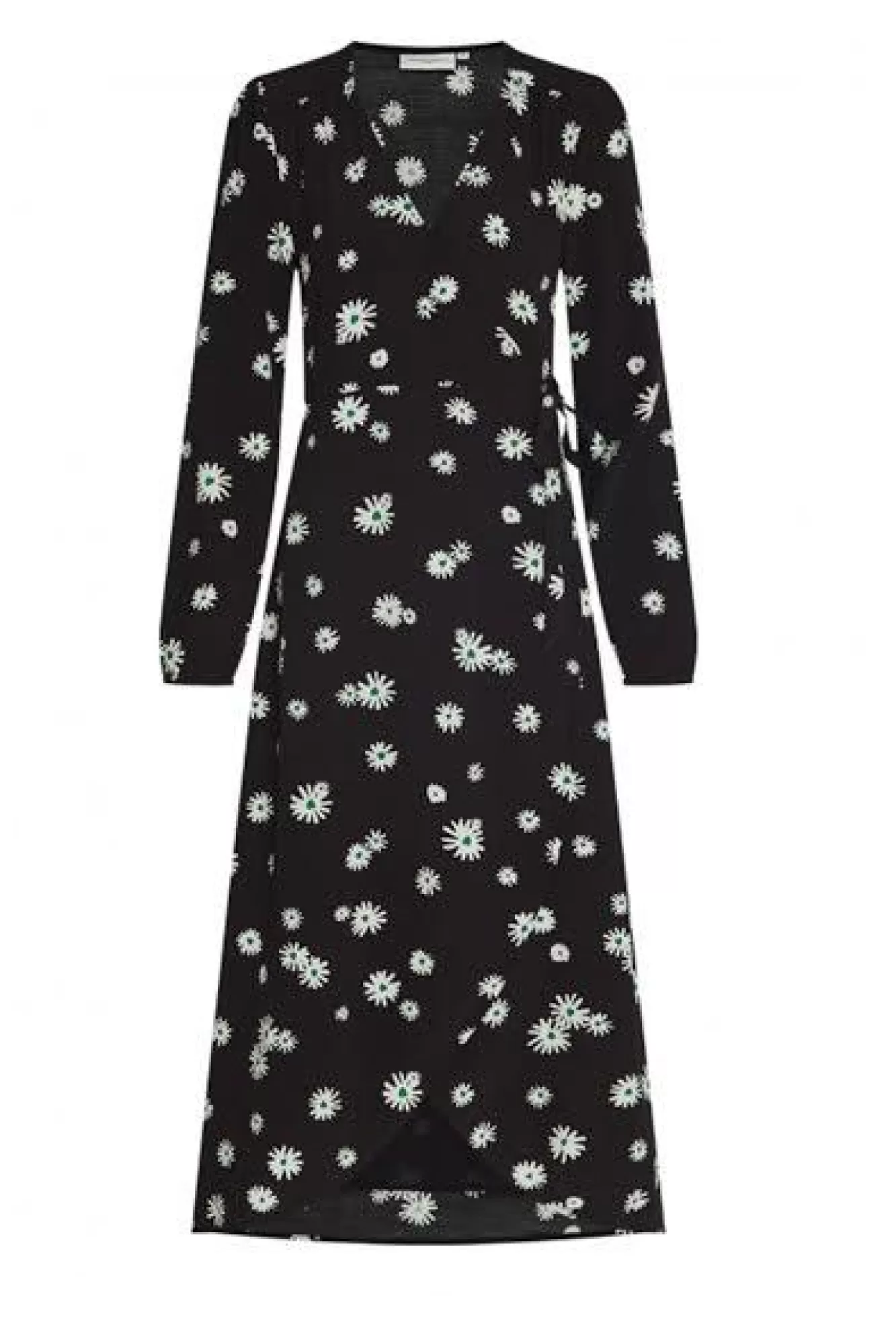 Fabienne Chapot Dresses & Jumpsuits> Miss Daisy Natasja Black Floral Midi Dress