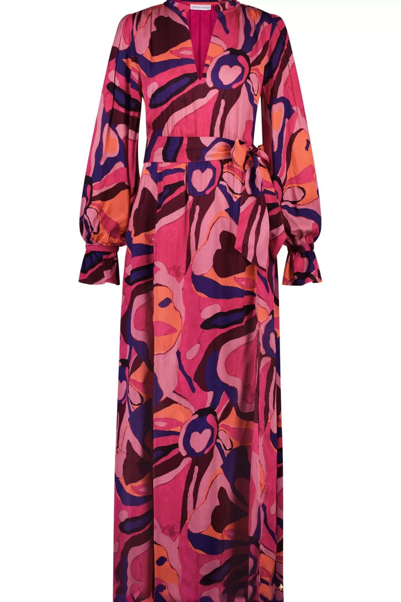 Fabienne Chapot Dresses & Jumpsuits> Sarasara Printed Pink Maxi Dress