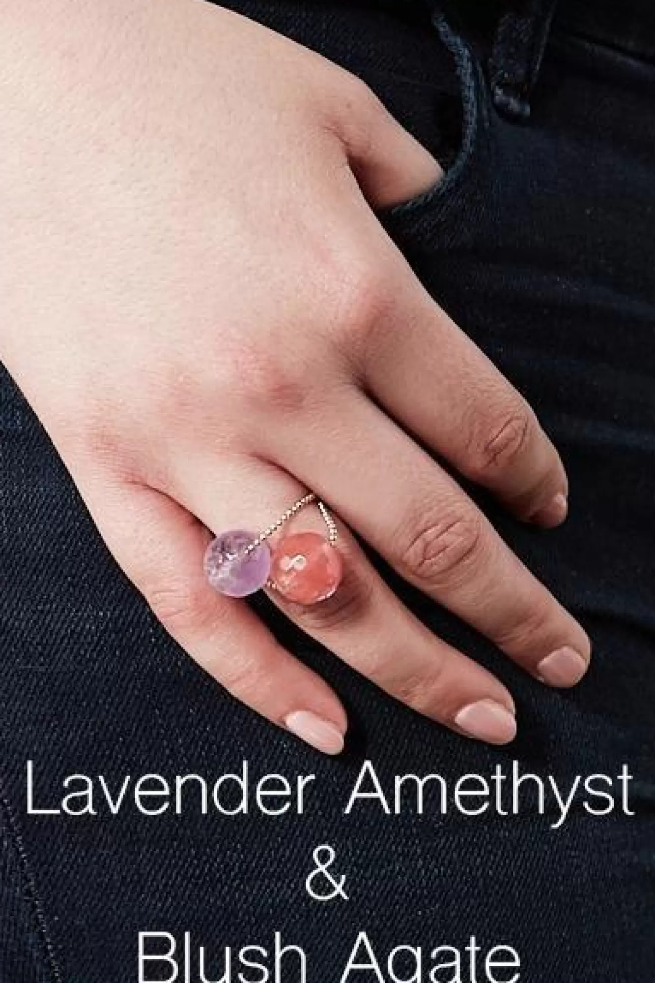 Gem & Tonic Rings>Gembud Semi Precious Stone 9Kt Gold Ring (13 Stones Available)