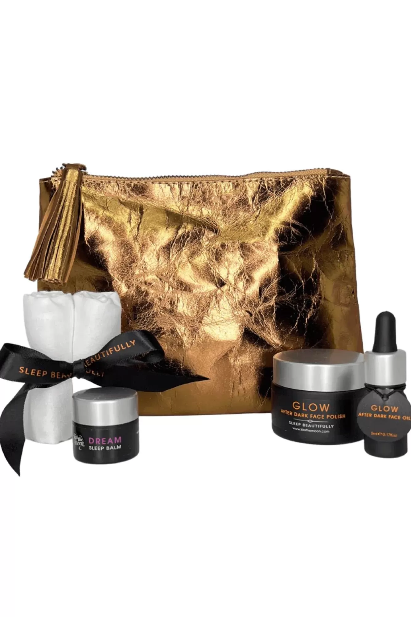 Kiss The Moon Skincare, Bath & Aromatherapy>Good To Glow Face Revival Gift Set With Face Polish, Face Oil And Sleep Balm