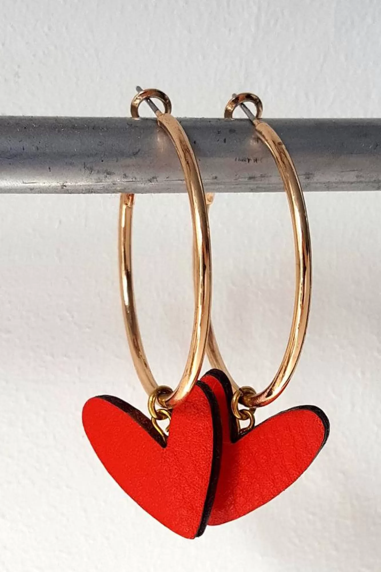 Dark Horse Ornament Statement Styles>Heartbreaker Hoop Earrings