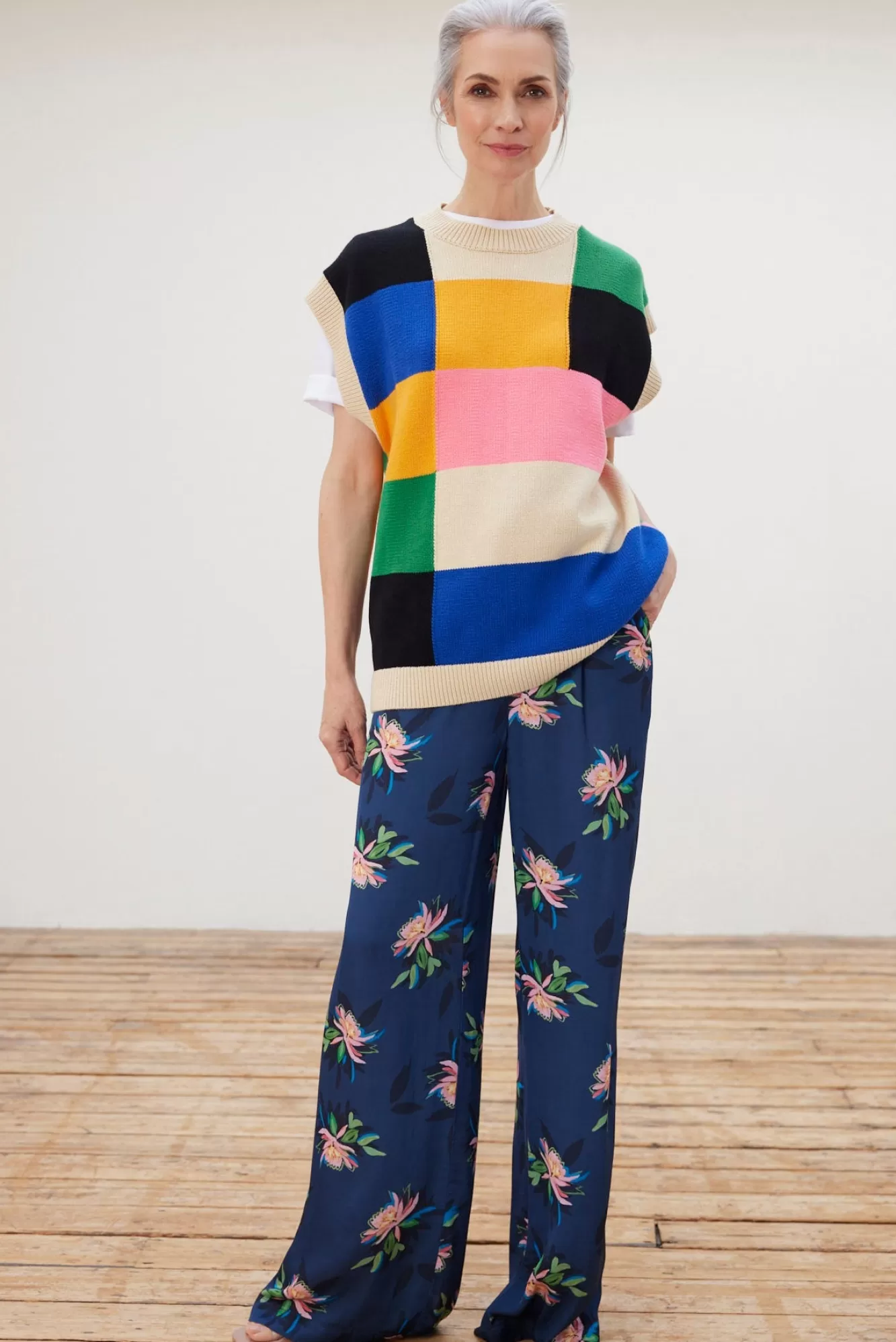 POM Amsterdam Skirts & Trousers> Expressive Flower Trousers