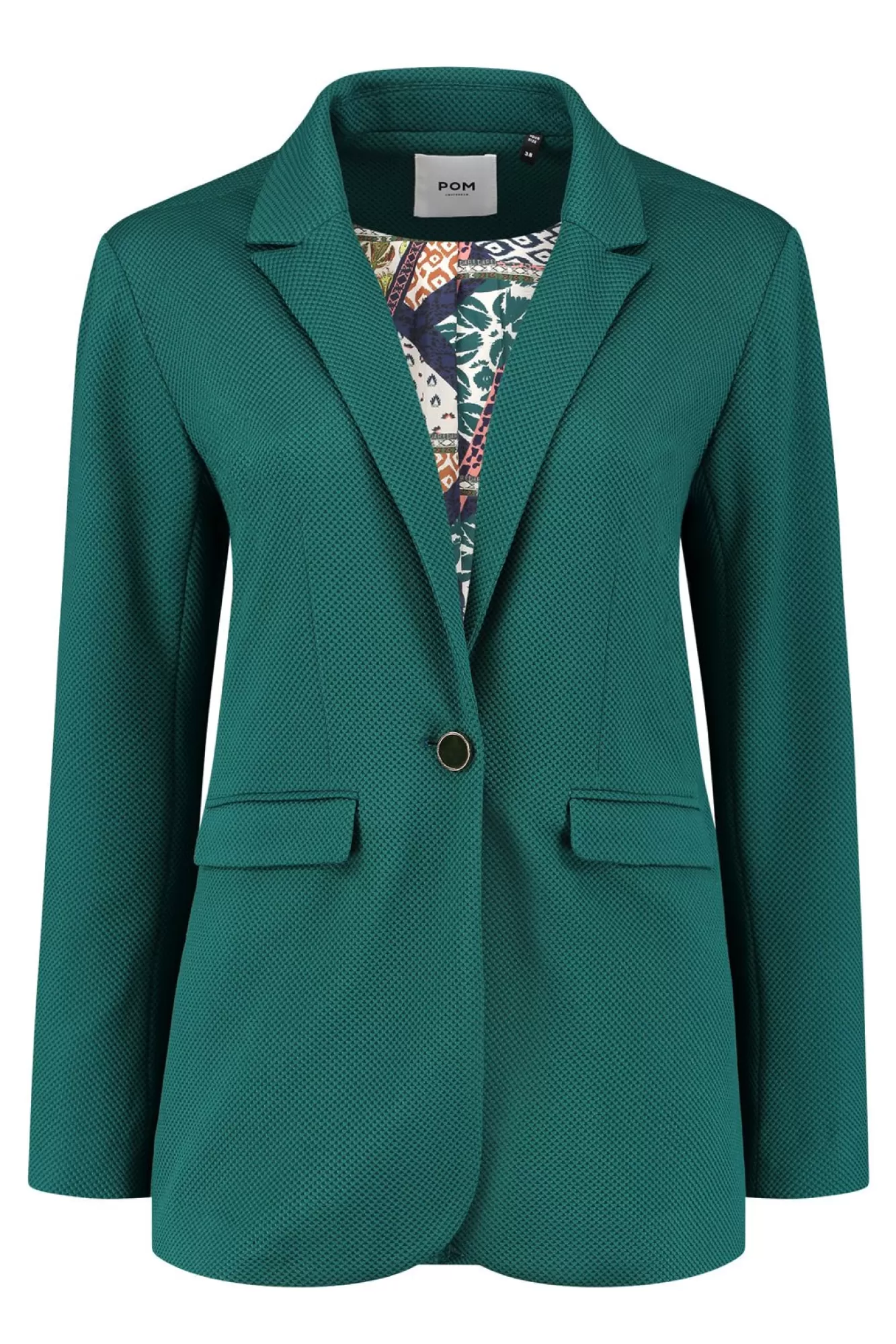 POM Amsterdam Kimonos, Jackets & Blazers> Pacific Green Blazer