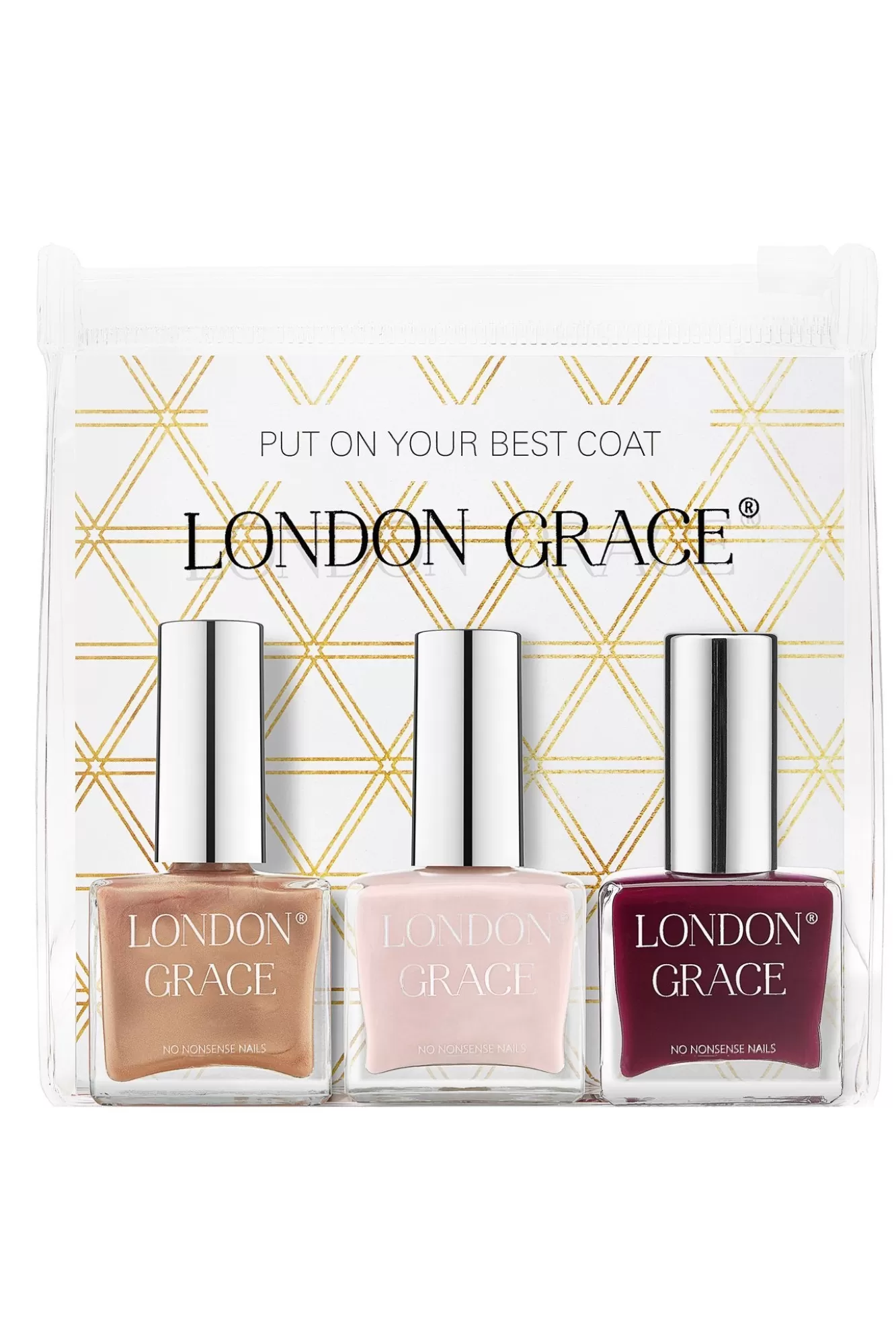 London Grace Nails>Put On Your Best Coat Nail Polish Trio