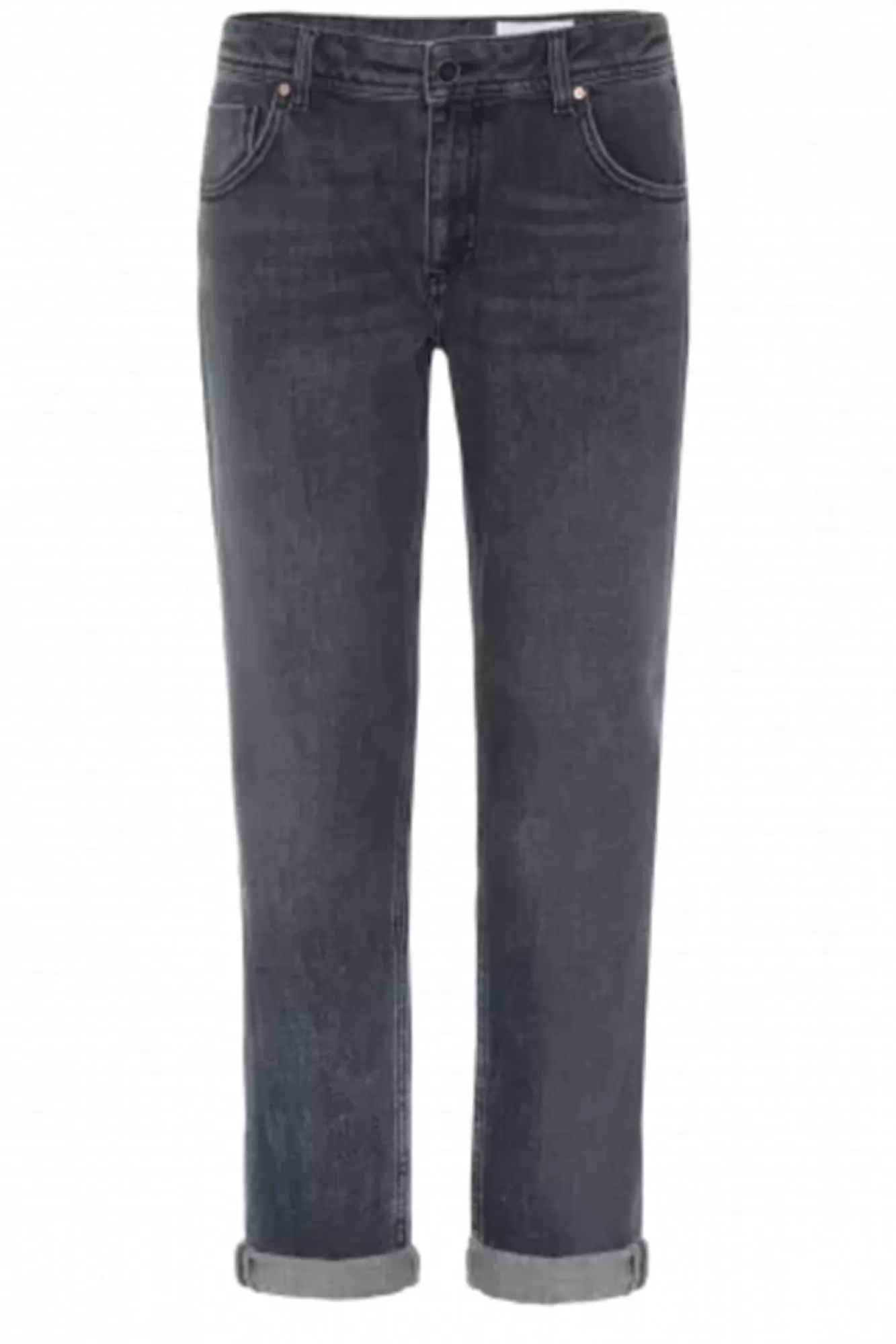 Reiko Denim> Nina Black Wash Boyfriend Jeans