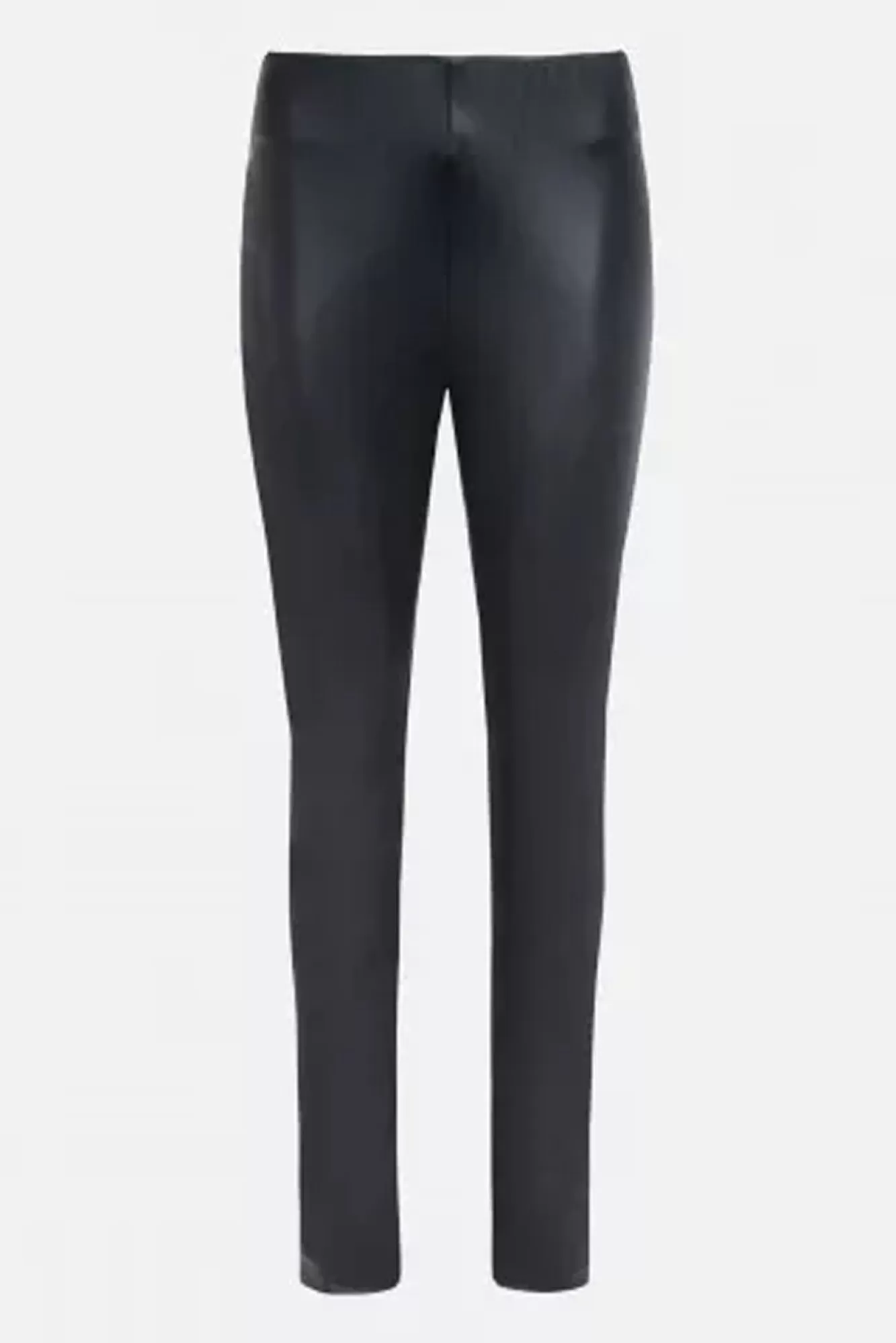 Reiko Skirts & Trousers> Olga Black Faux Leather Leggings