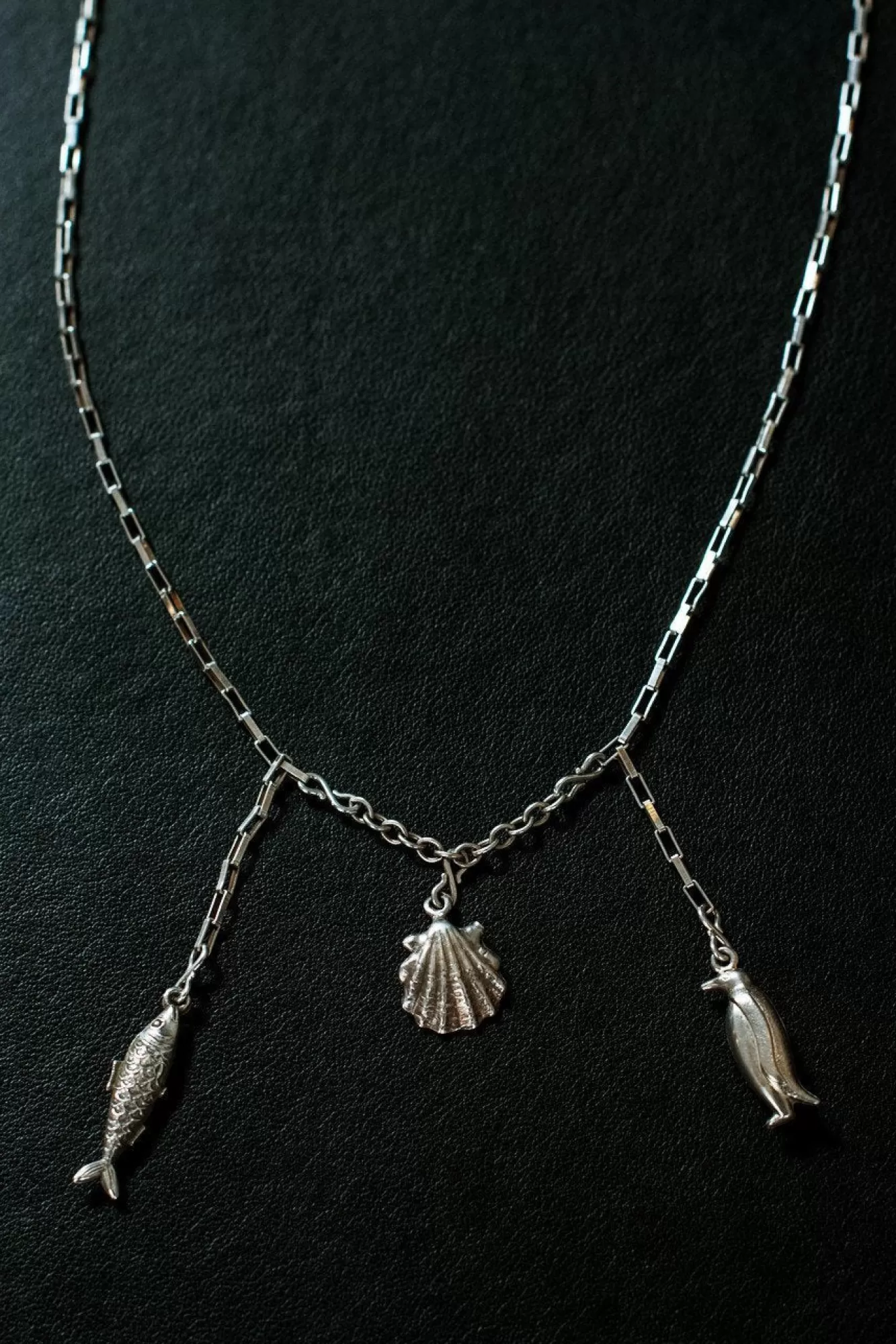 Hooked One-Of-A-Kind>Sea Life Sterling Silver One-Of-A-Kind Necklace