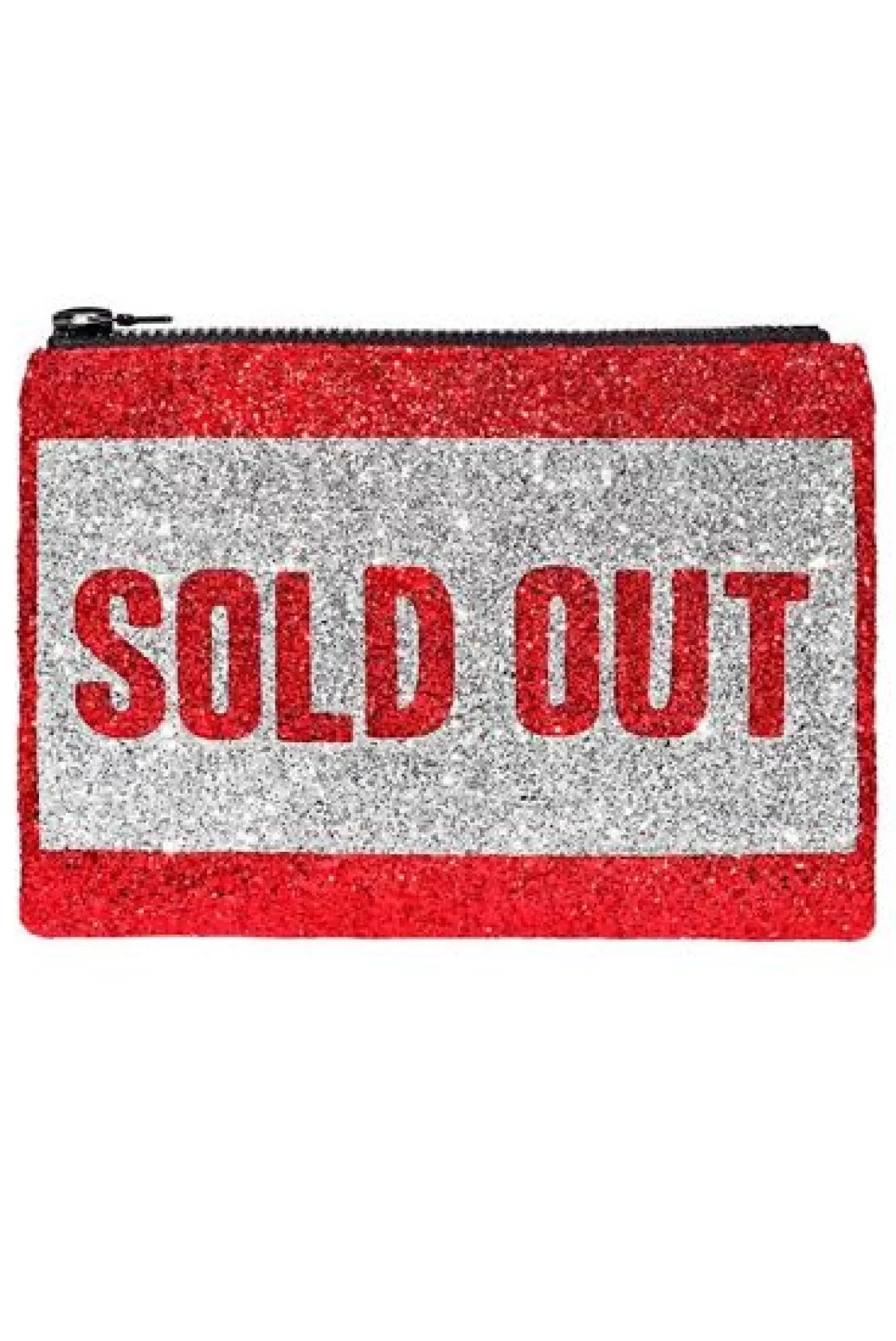 I KNOW THE QUEEN Latest Arrivals>Sold Out Glitter Clutch Bag