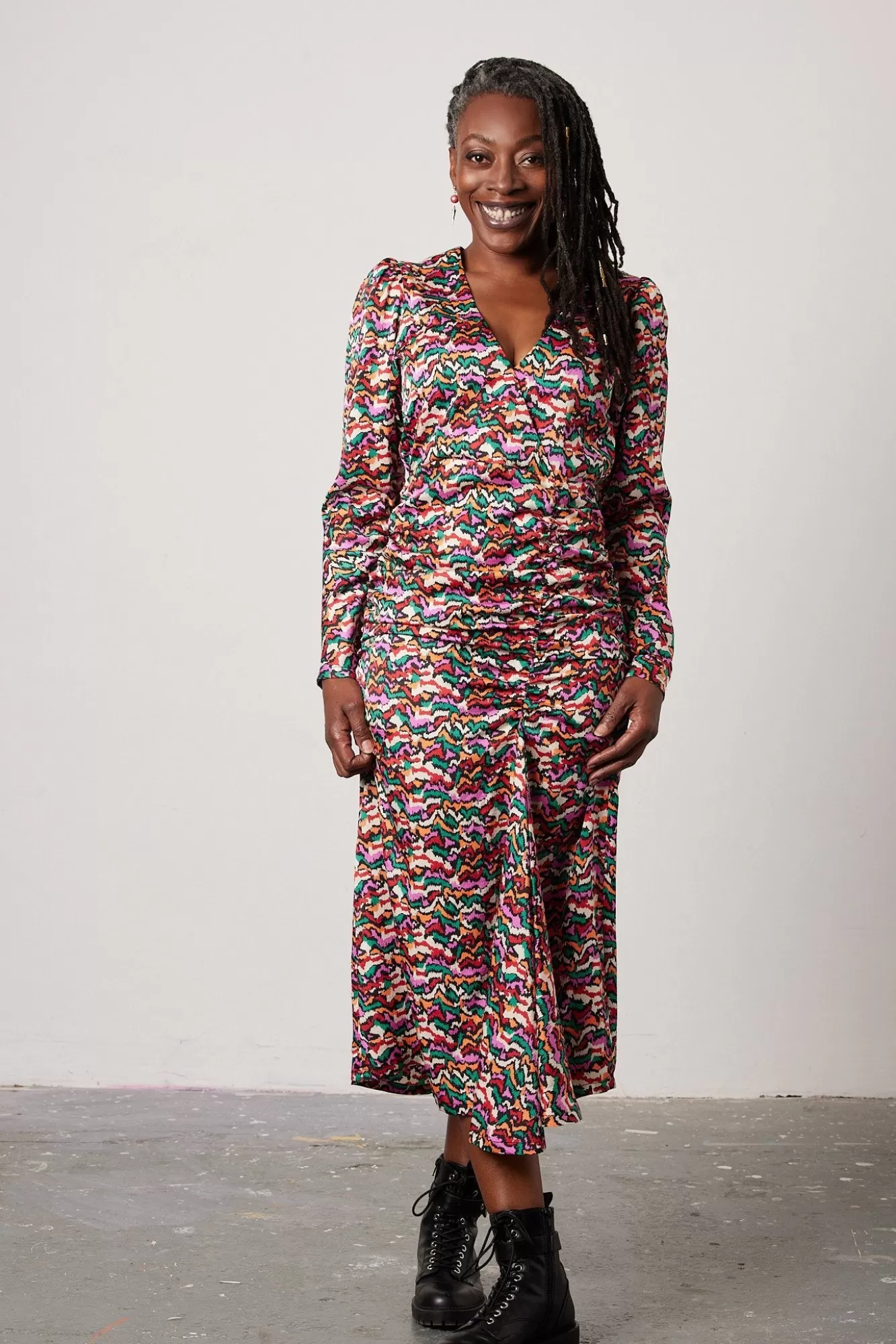 Stella Nova Dresses & Jumpsuits> Addison Printed Midi Dress