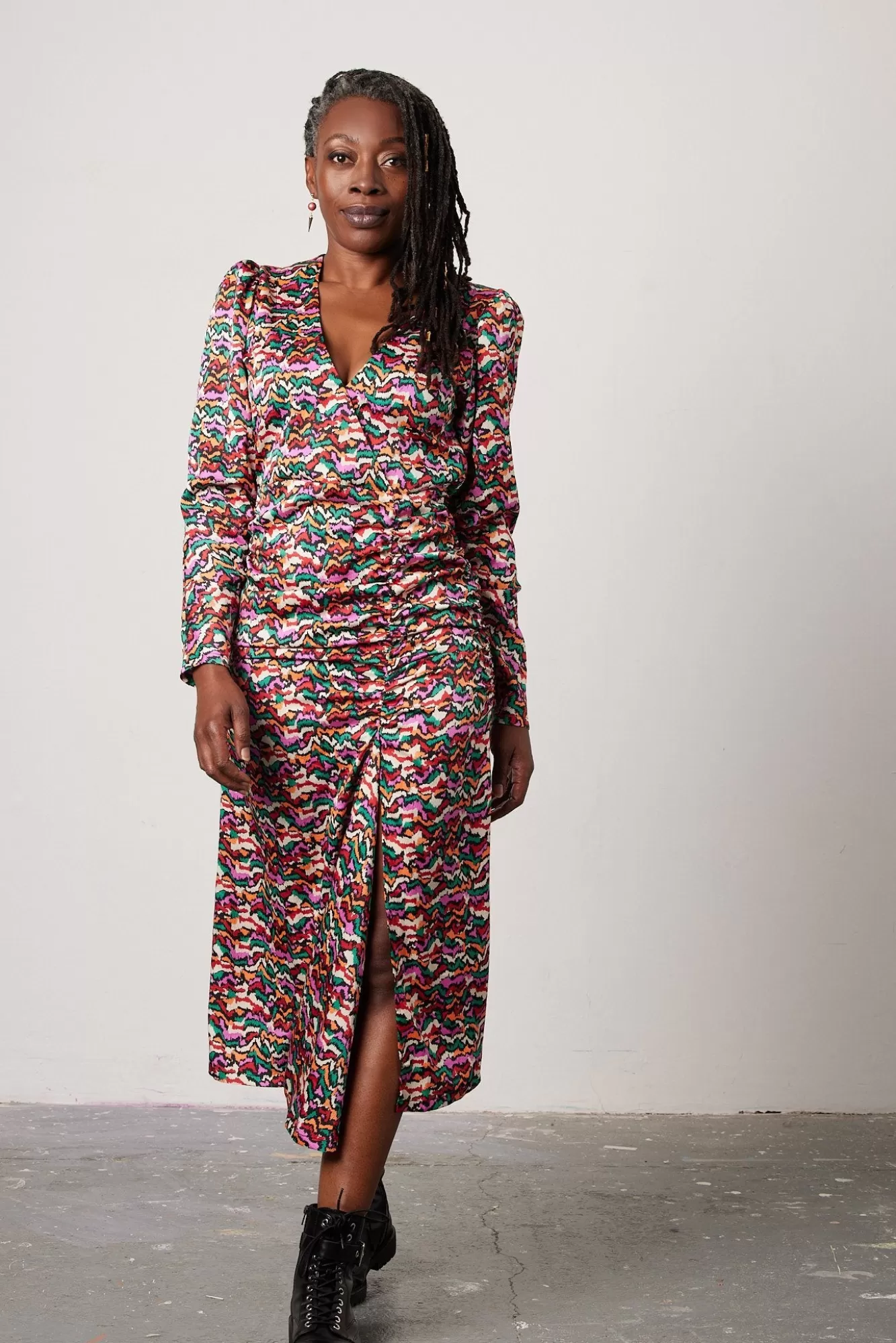 Stella Nova Dresses & Jumpsuits> Addison Printed Midi Dress