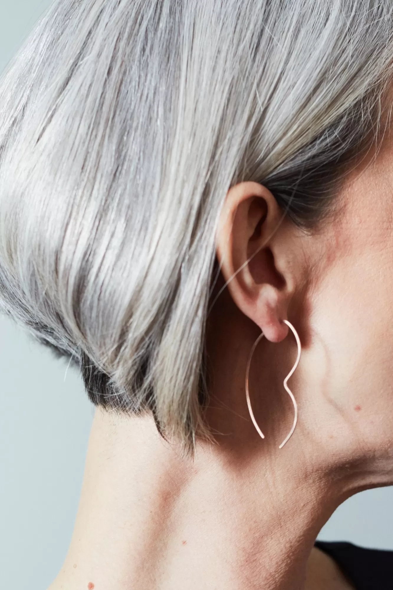 Gem & Tonic Stylishly Subtle>Whisper Rose Gold Earring