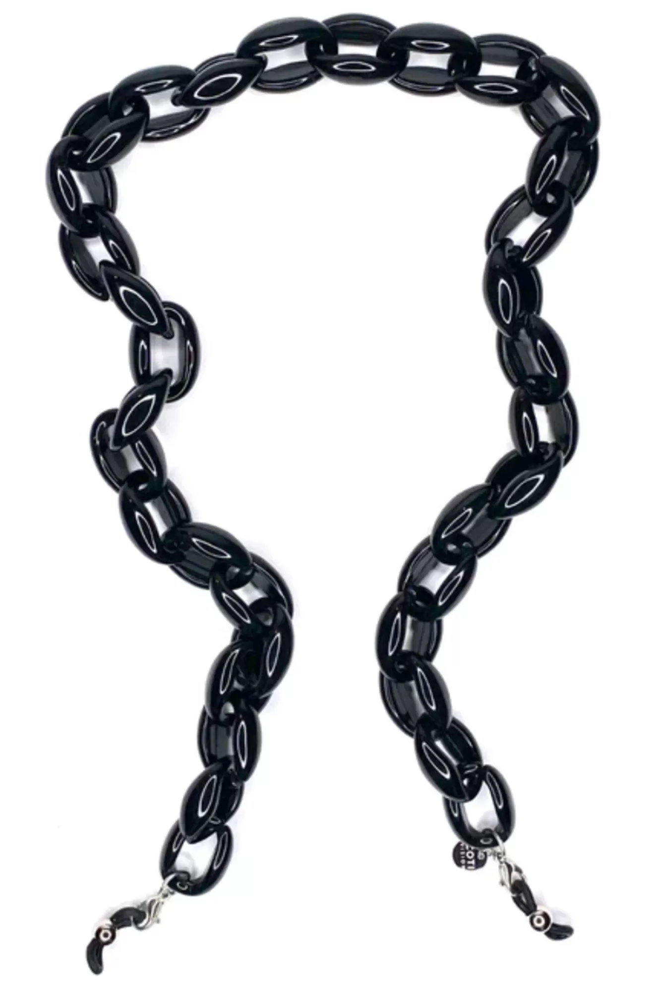 Coti Vision Glasses Chains>Whitby Black Glasses Chain